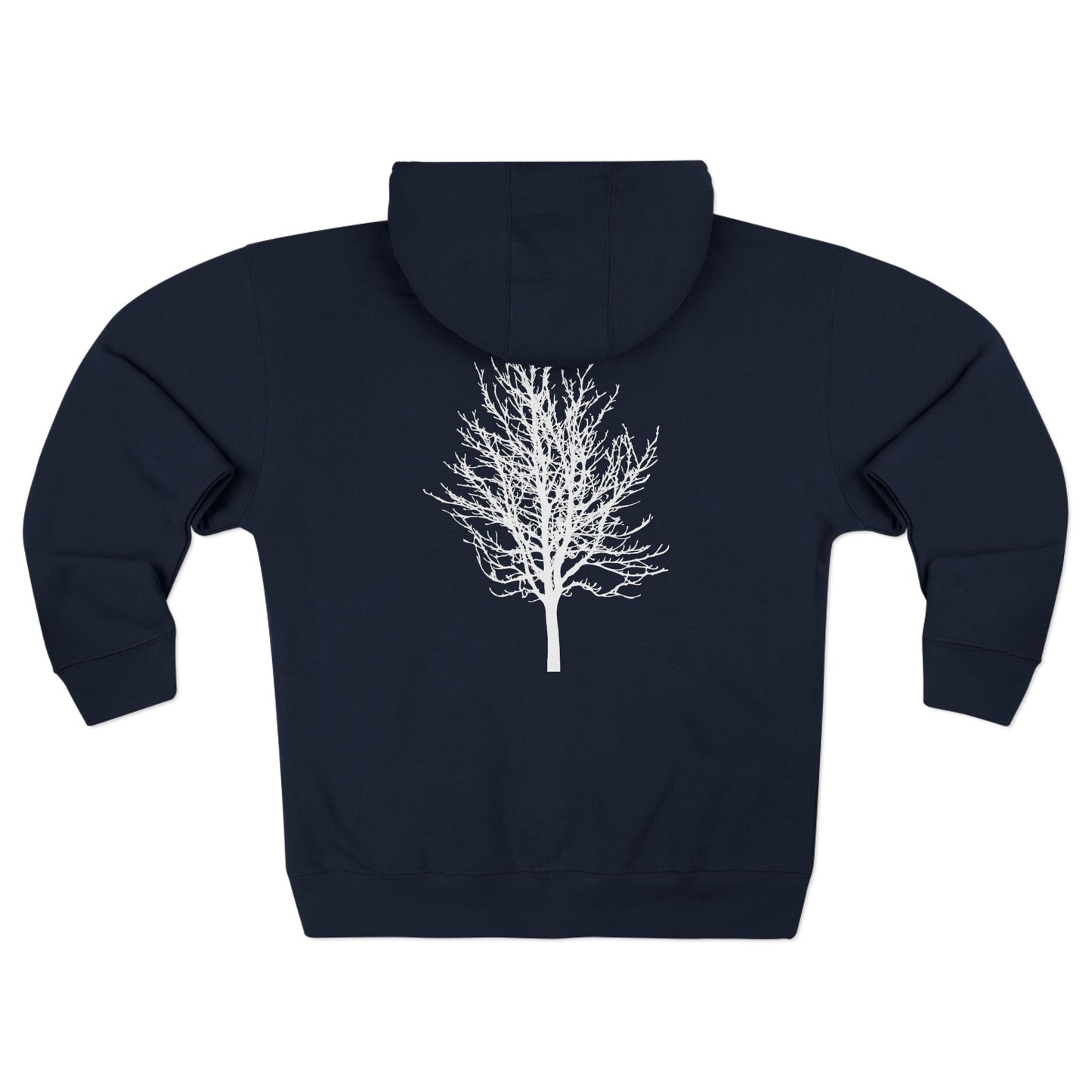 Single Tree Zip Hoodie-The Store, by avalove- three colors available