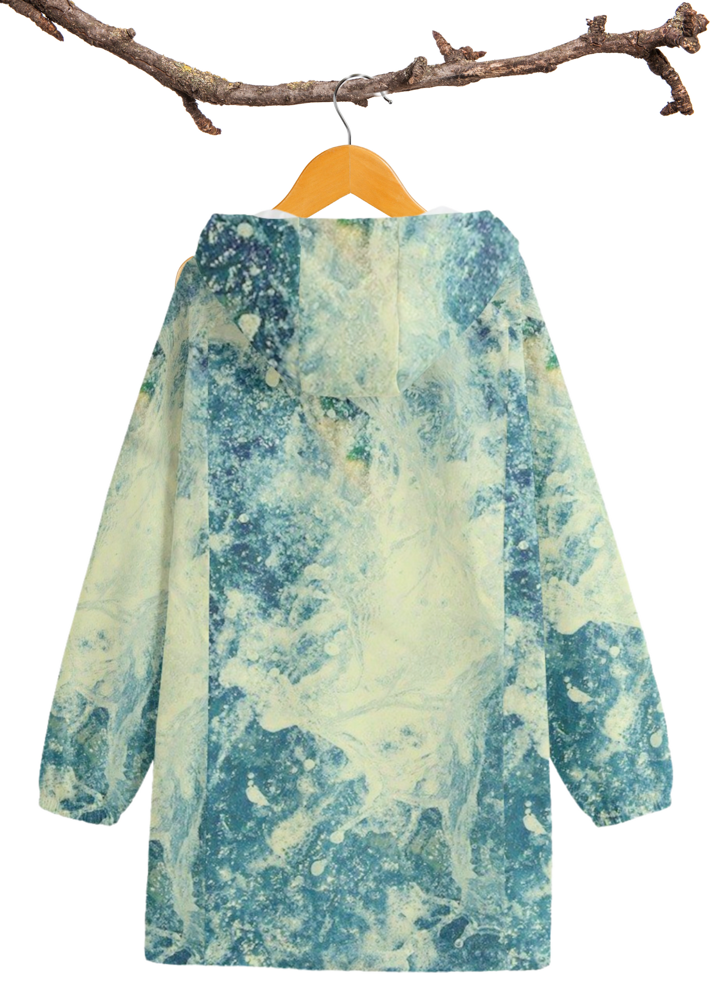 Waters of Venice Windbreaker Long Jacket