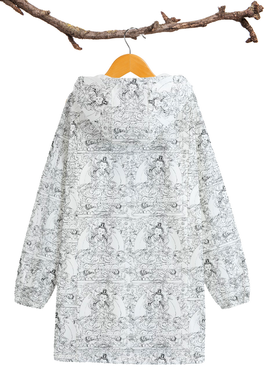 Avalokiteśvara (Sanskrit: अवलोकितेश्वर) Oversized windbreaker