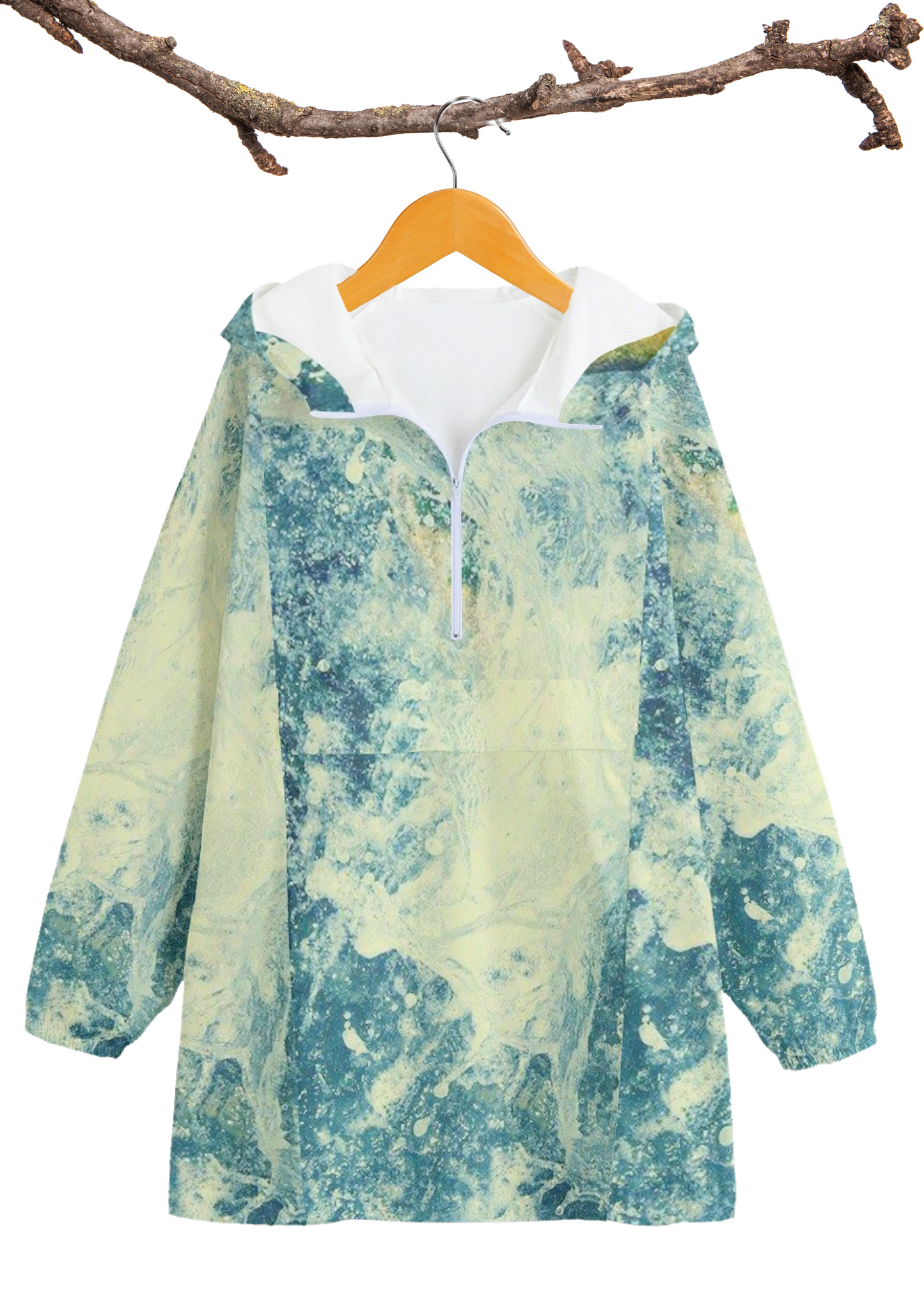 Waters of Venice Windbreaker Long Jacket