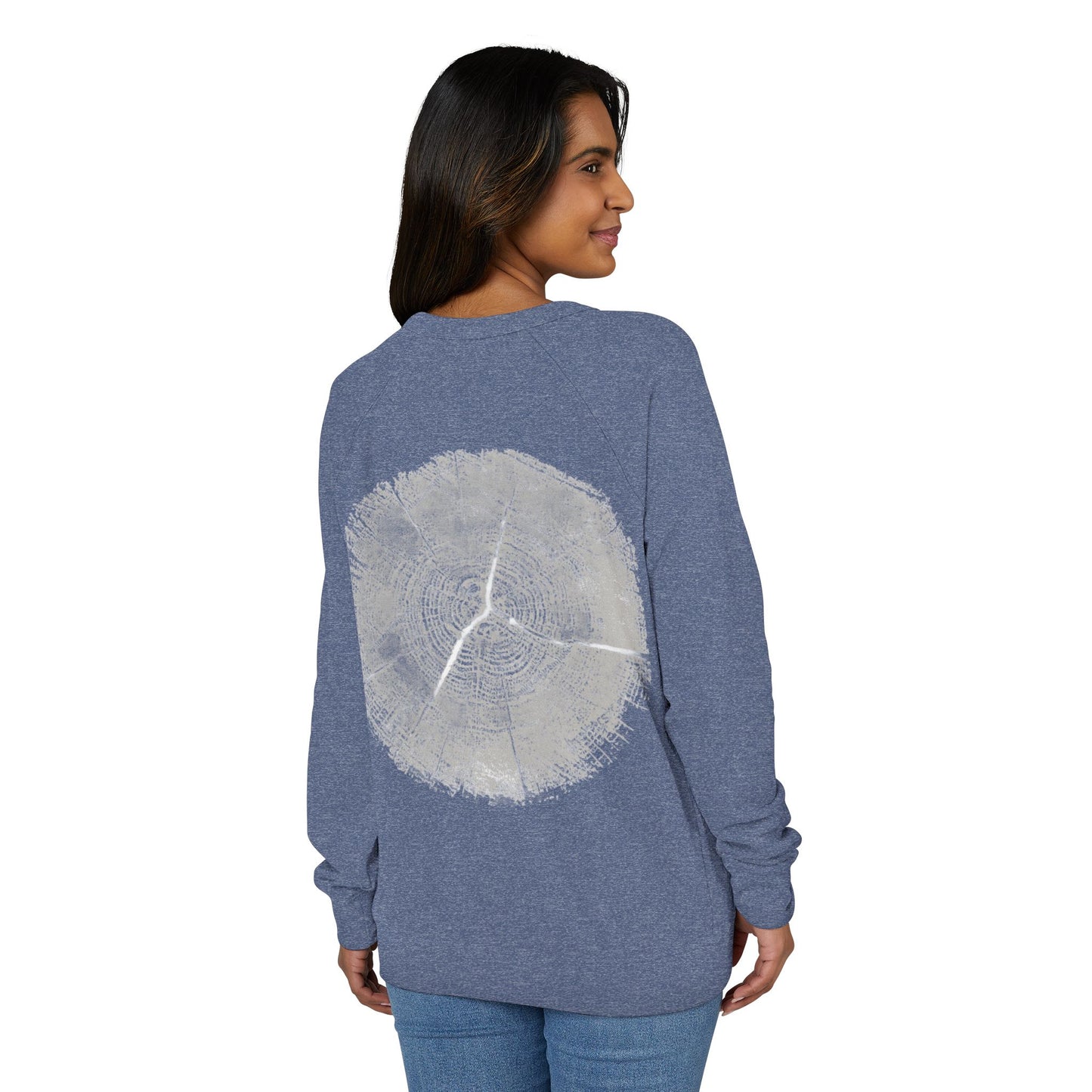 WOODCUT, Organic Nature Crewneck Sweatshirt, THE STORE by avalove