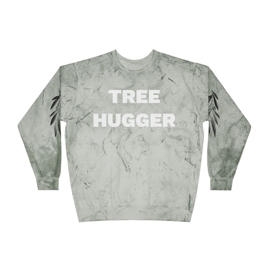TREE HUGGER Unisex Color Blast Crewneck Sweatshirt