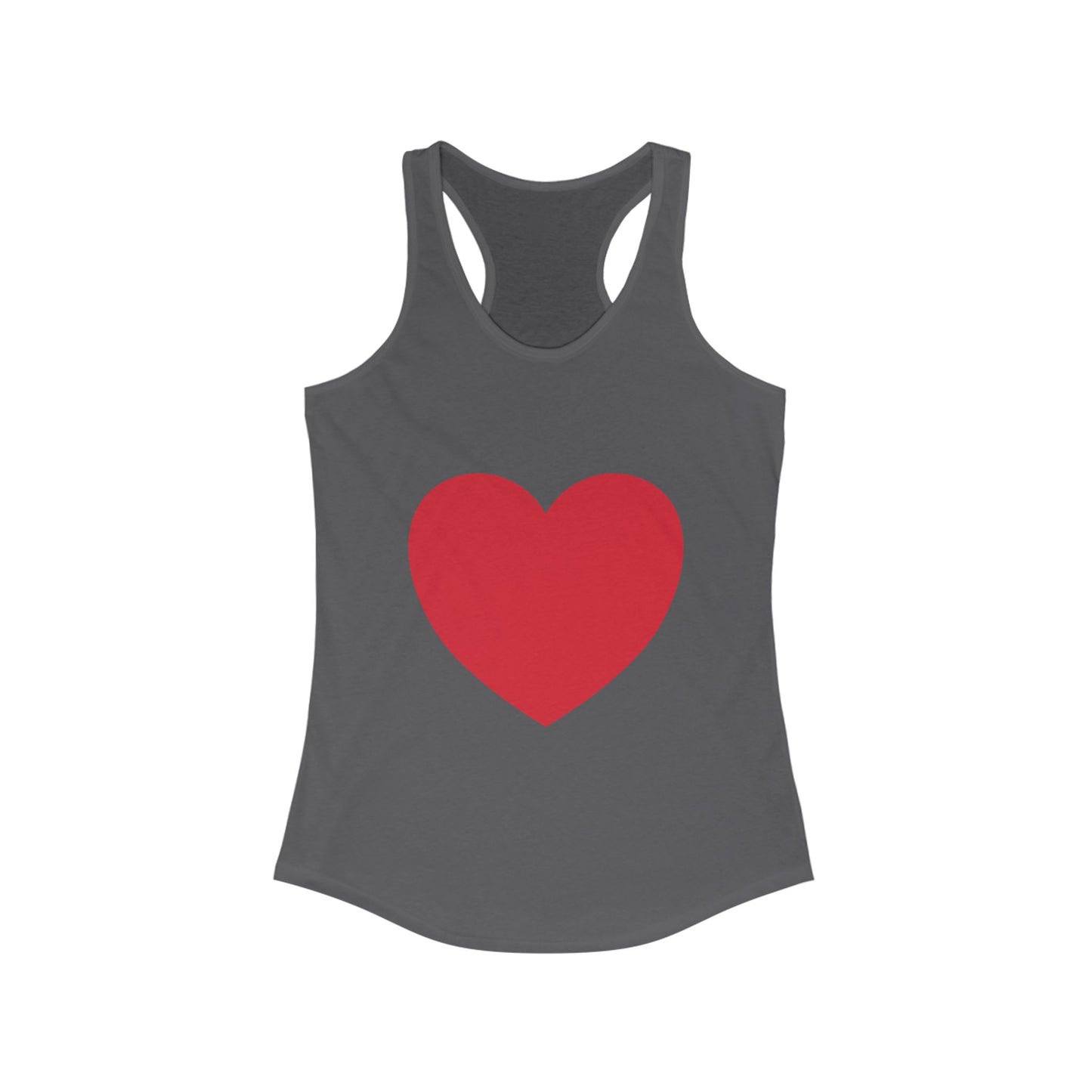 Wear Your Heart on Your Sleeve Women's Ideal Racerback Tank- many colors
