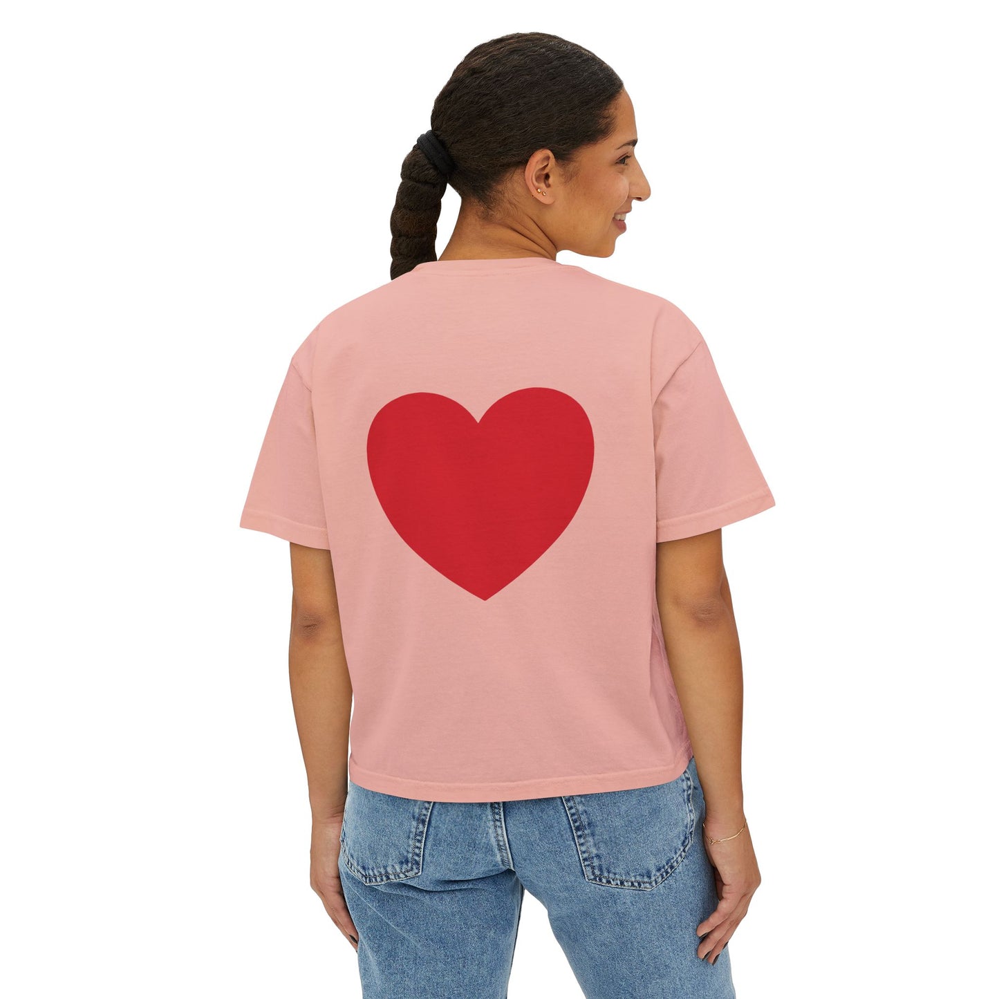 I Have a Big Heart Women's Boxy Tee- Many Colors