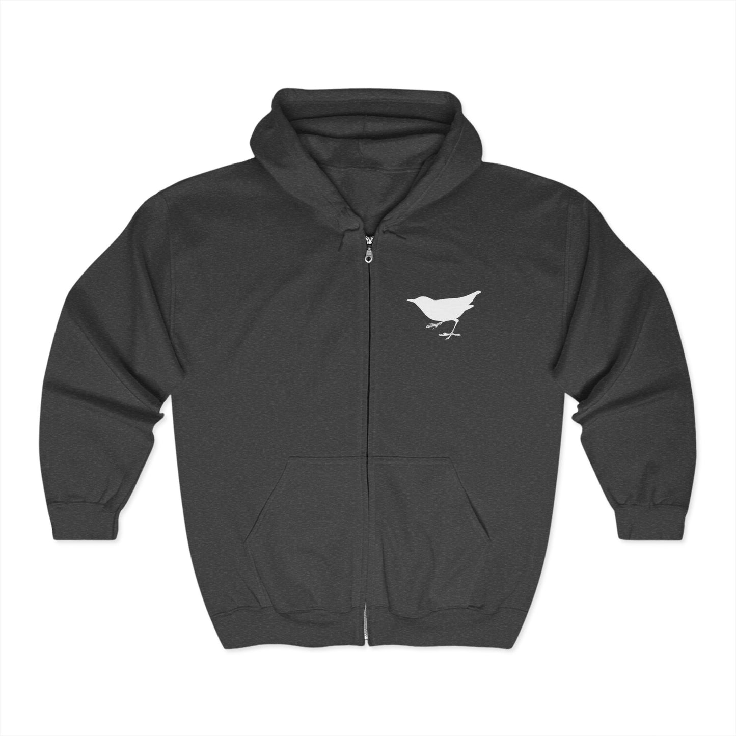 Fairytale Tree Full Zip Hooded Sweatshirt with Birdie- The Store, by avalove