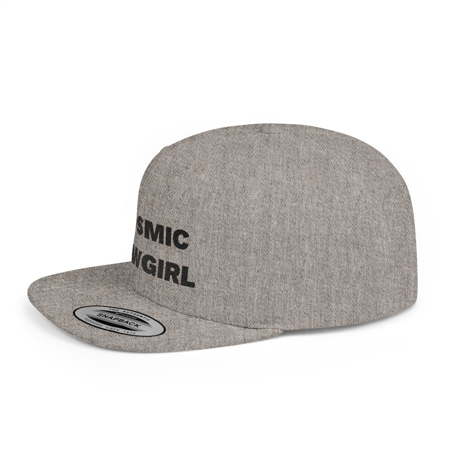 Cosmic Cowgirl Flat Bill Snapback Hat