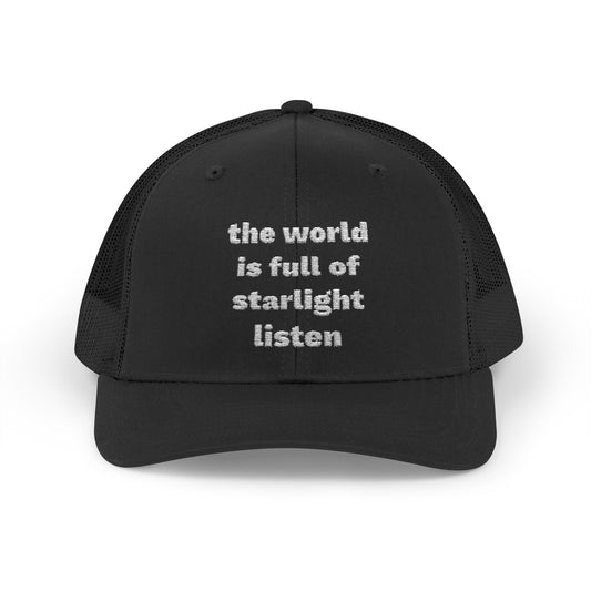 The World is Full of Starlight Snapback Trucker Hat