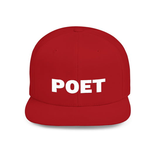 POET Flat Bill Snapback Hat