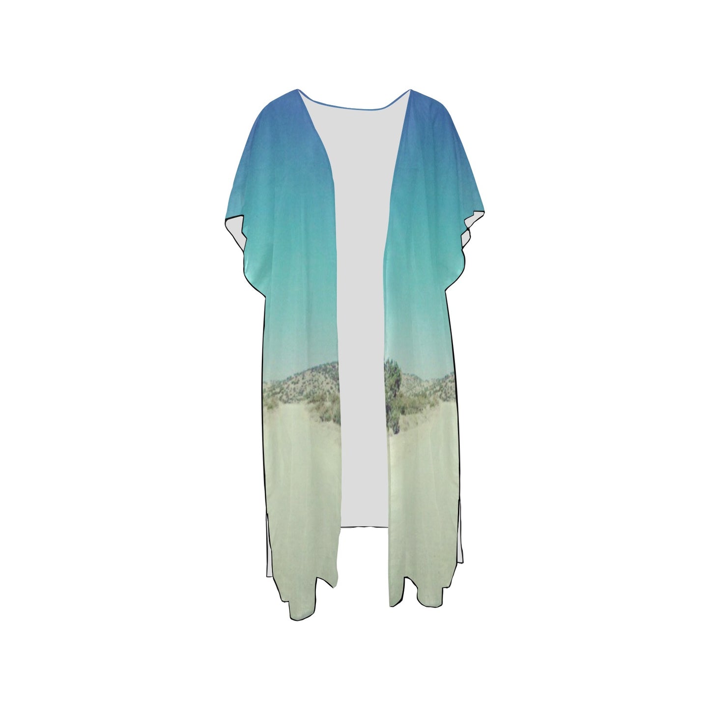 Road to Espanola, New Mexico Chiffon Lightweight Jacket