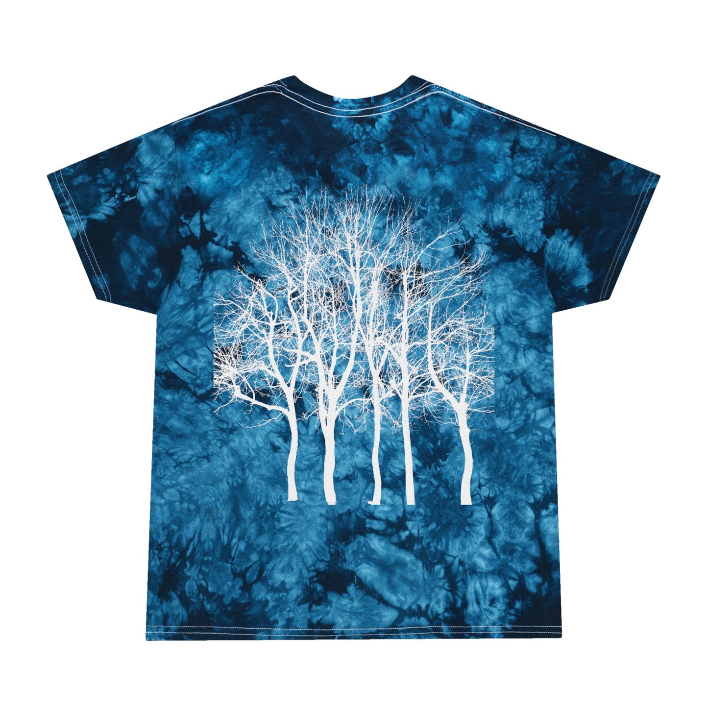 Fairytale Tree Tie-Dye Tee, Crystal Blue