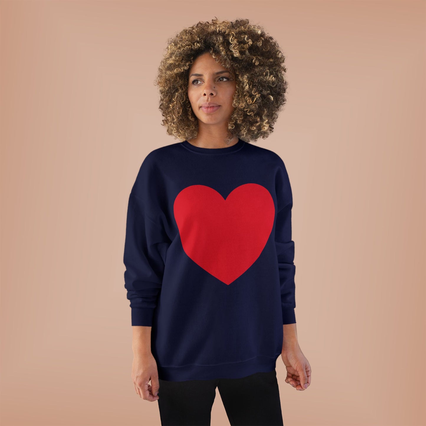 Have a Heart Unisex EcoSmart® Crewneck Sweatshirt- many colors