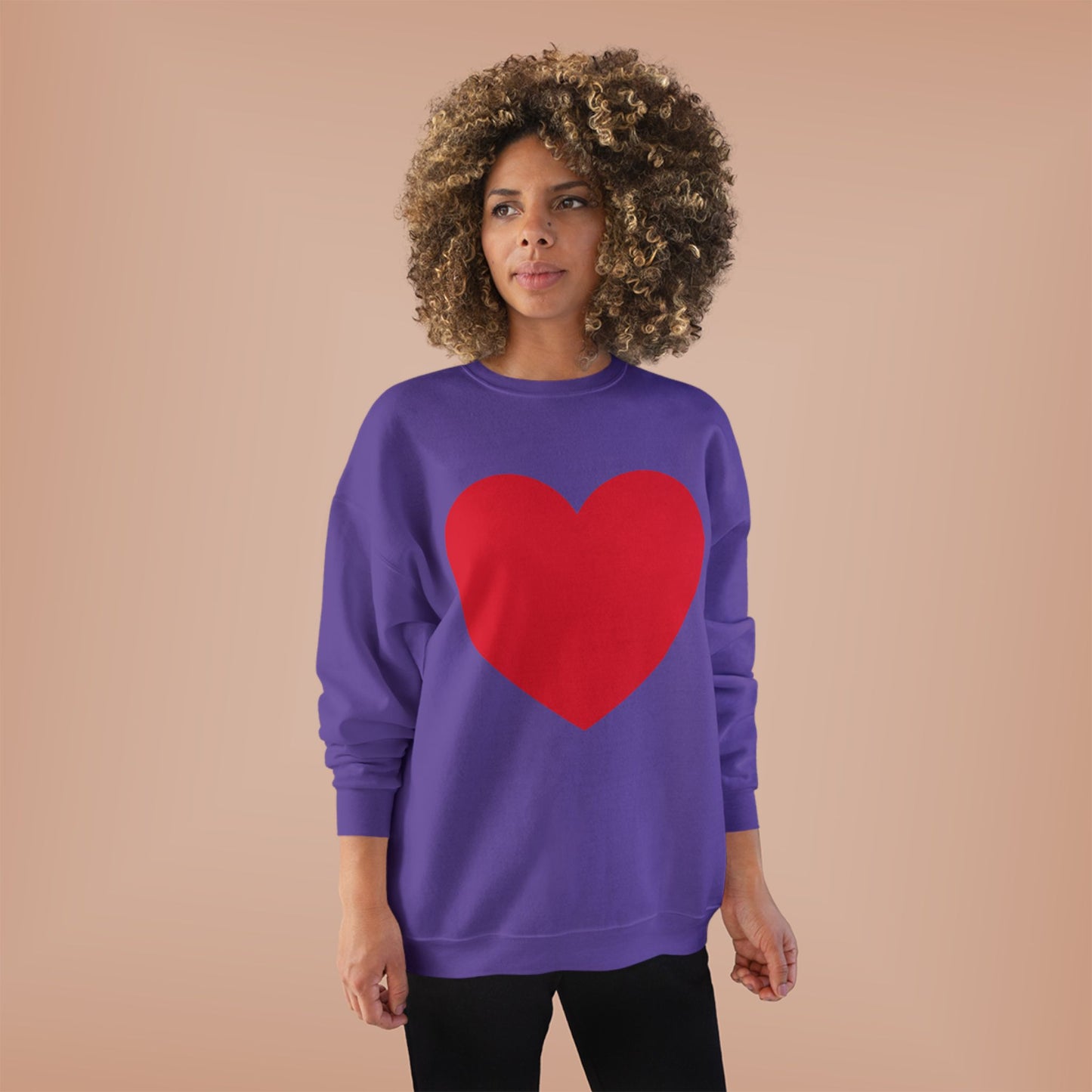 Have a Heart Unisex EcoSmart® Crewneck Sweatshirt- many colors