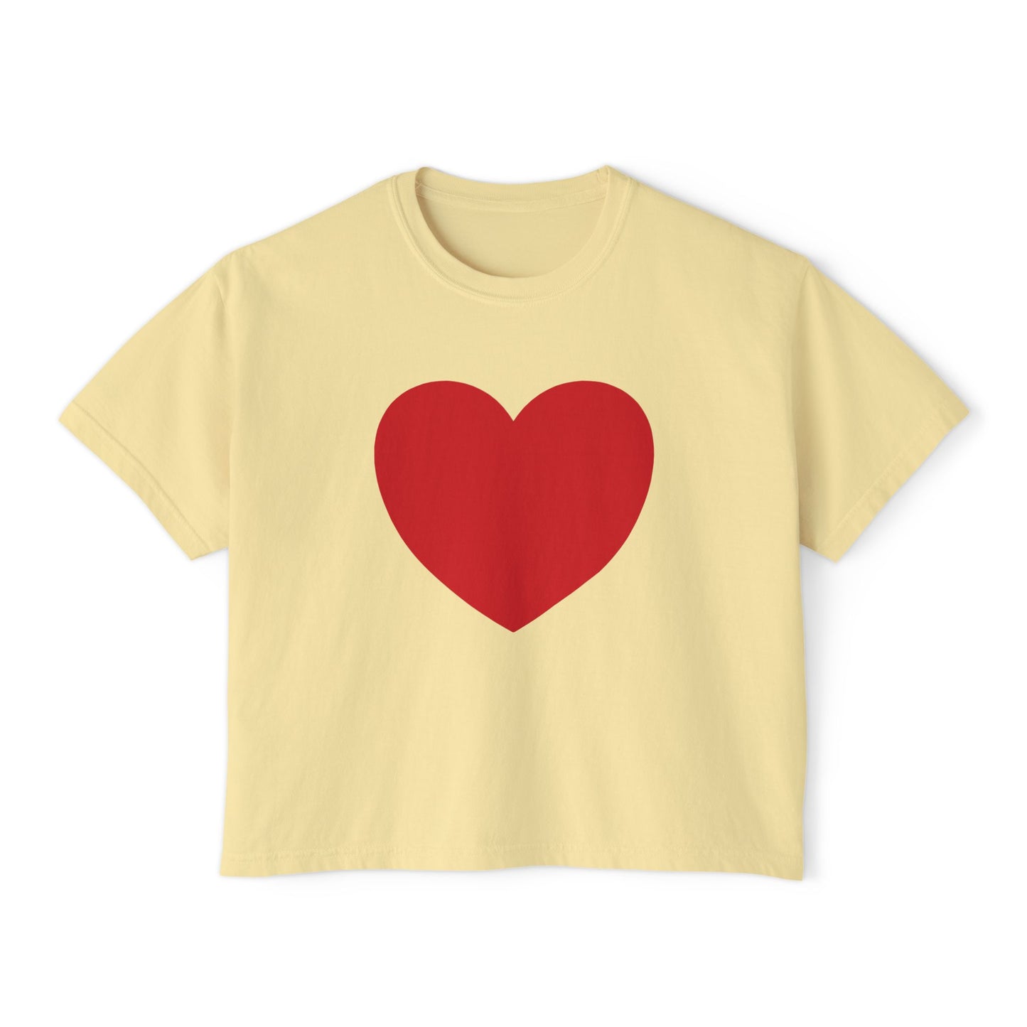 I Have a Big Heart Women's Boxy Tee- Many Colors