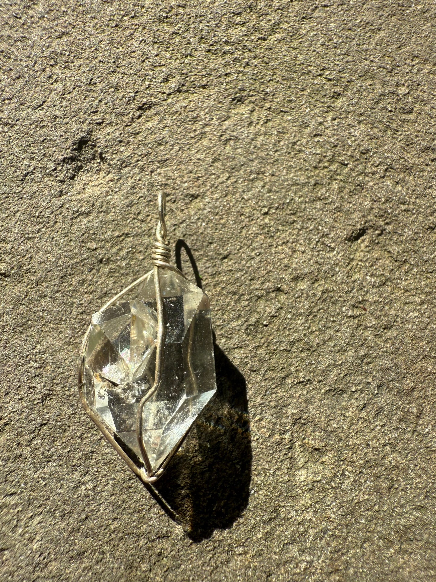 Herkimer Diamond Talisman: The Amma Herkimer Rare Student Teacher stone