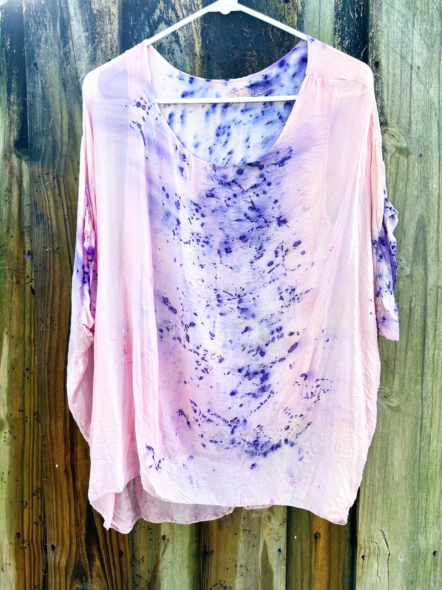 One of a Kind Watercolor Ice Dyed CAFTAN Limited Edition
