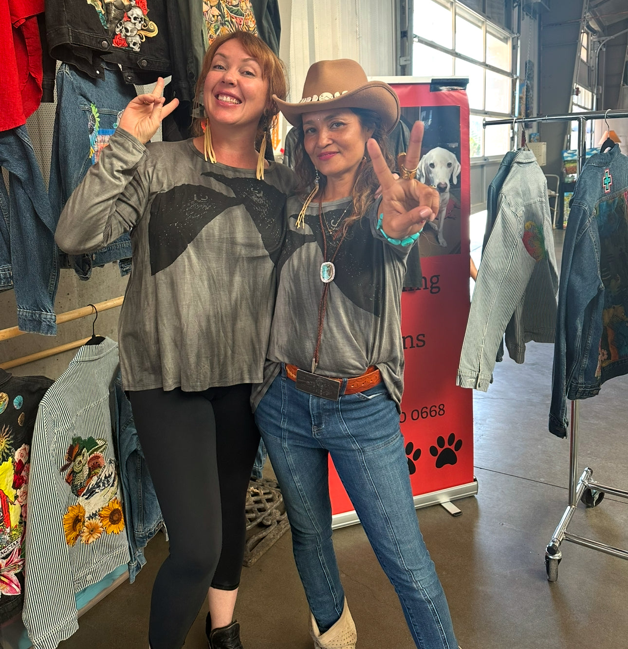 Two Blackbirds Long Sleeve-charcoal or sage green