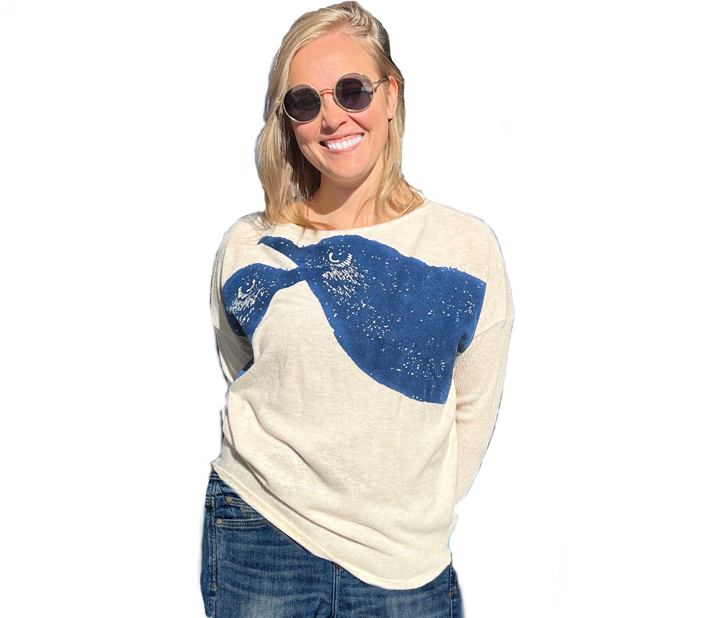 We Are Bluebirds, LUCKY BIRDIE Sweater