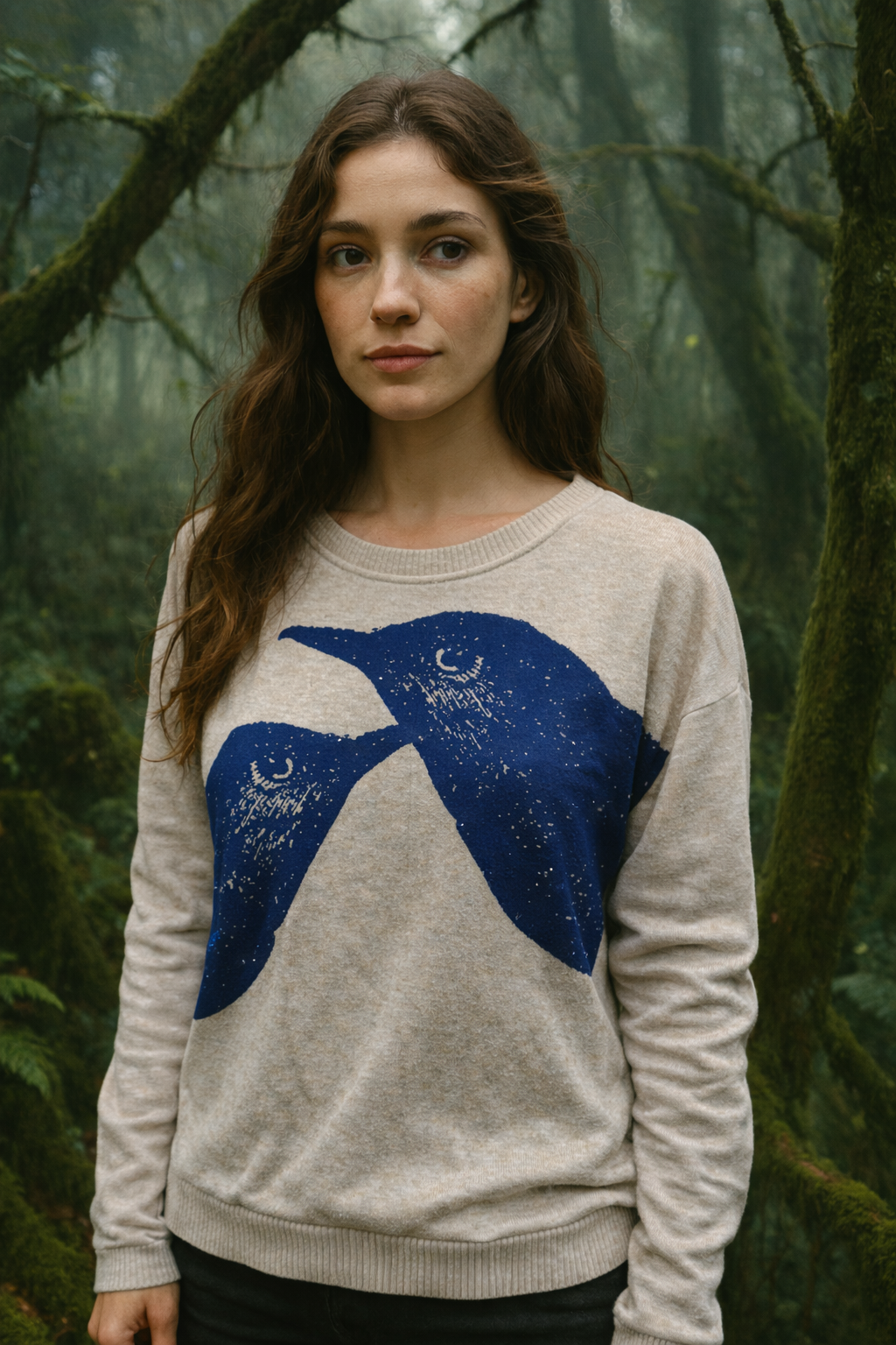 Lucky Bluebird Sweater