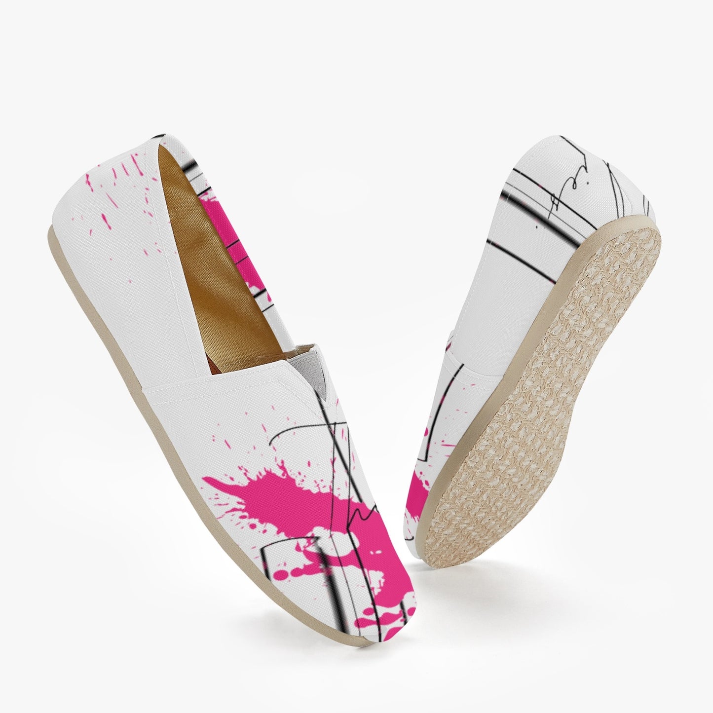 There Are Waterlilies Slip On Sneakers