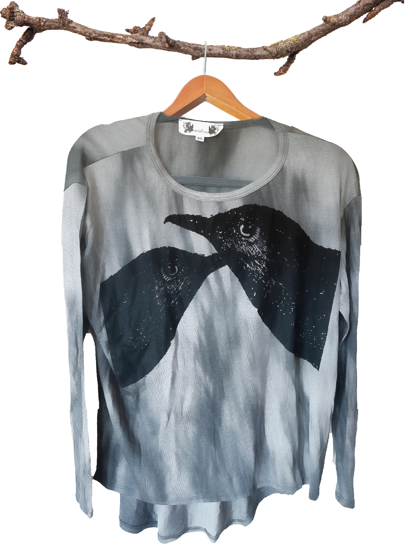 Two Blackbirds Long Sleeve-charcoal or sage green