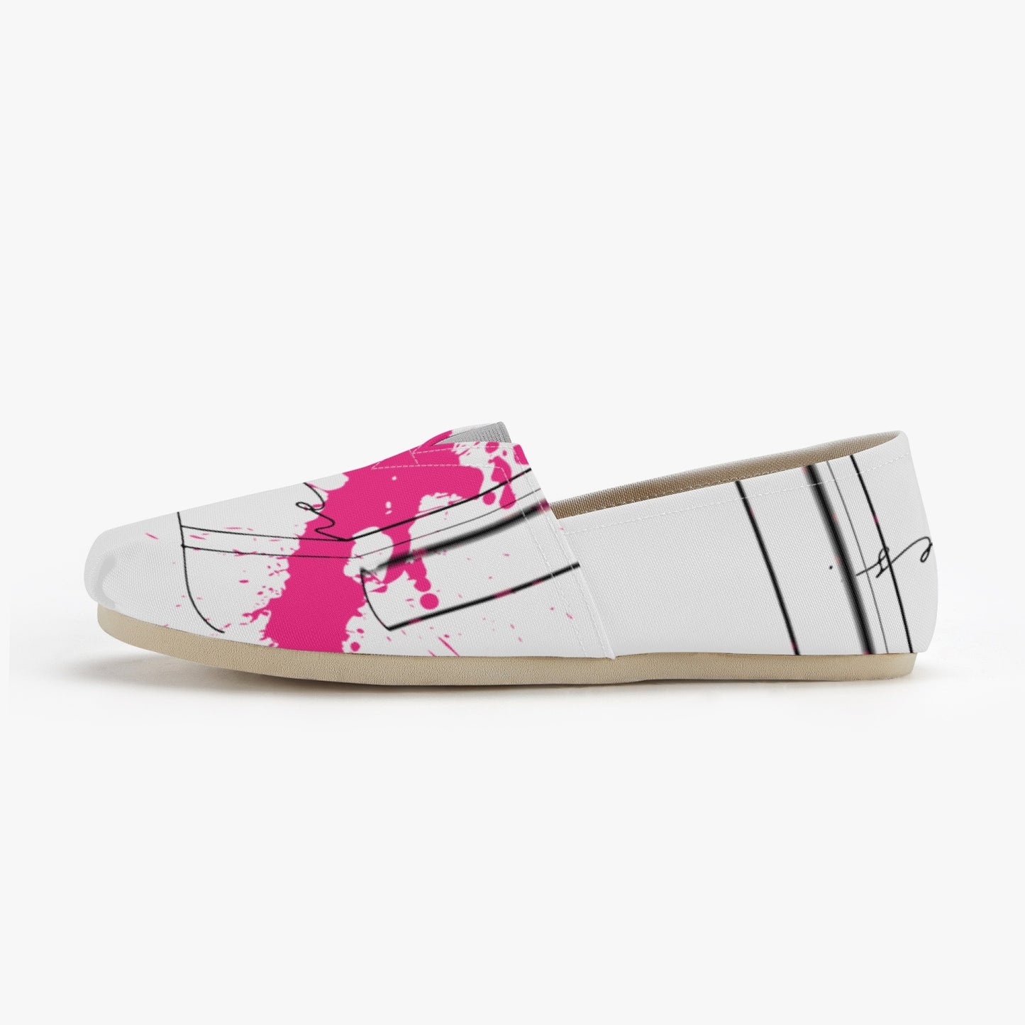 There Are Waterlilies Slip On Sneakers