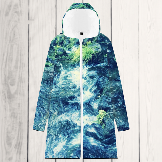 I Dream of Vermont Long Zipper Hoodie