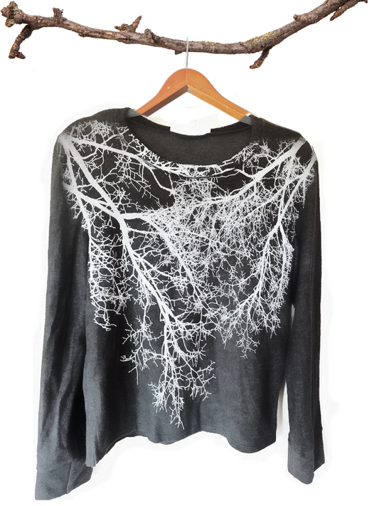Moon Trees Cashmere Fleece Sweater