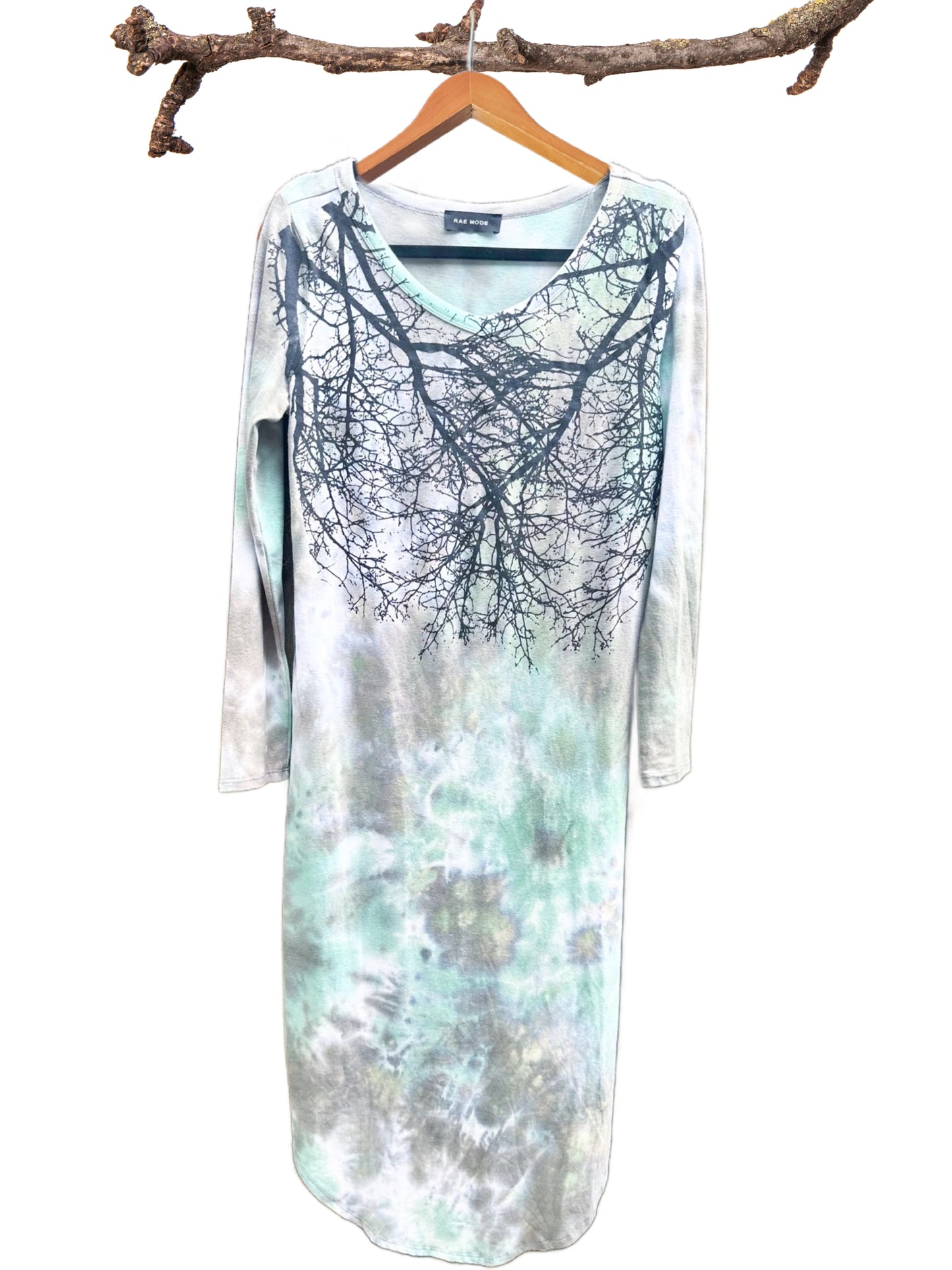 Moontrees Tie Dye Dress-Desert Sage