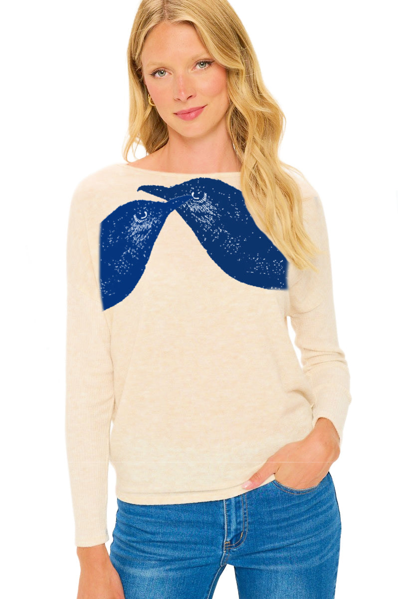 We Are Bluebirds, LUCKY BIRDIE Sweater
