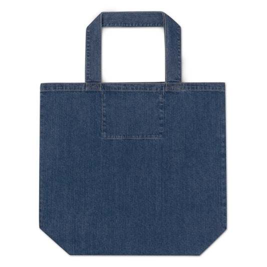 Make Someone Smile Denim Tote