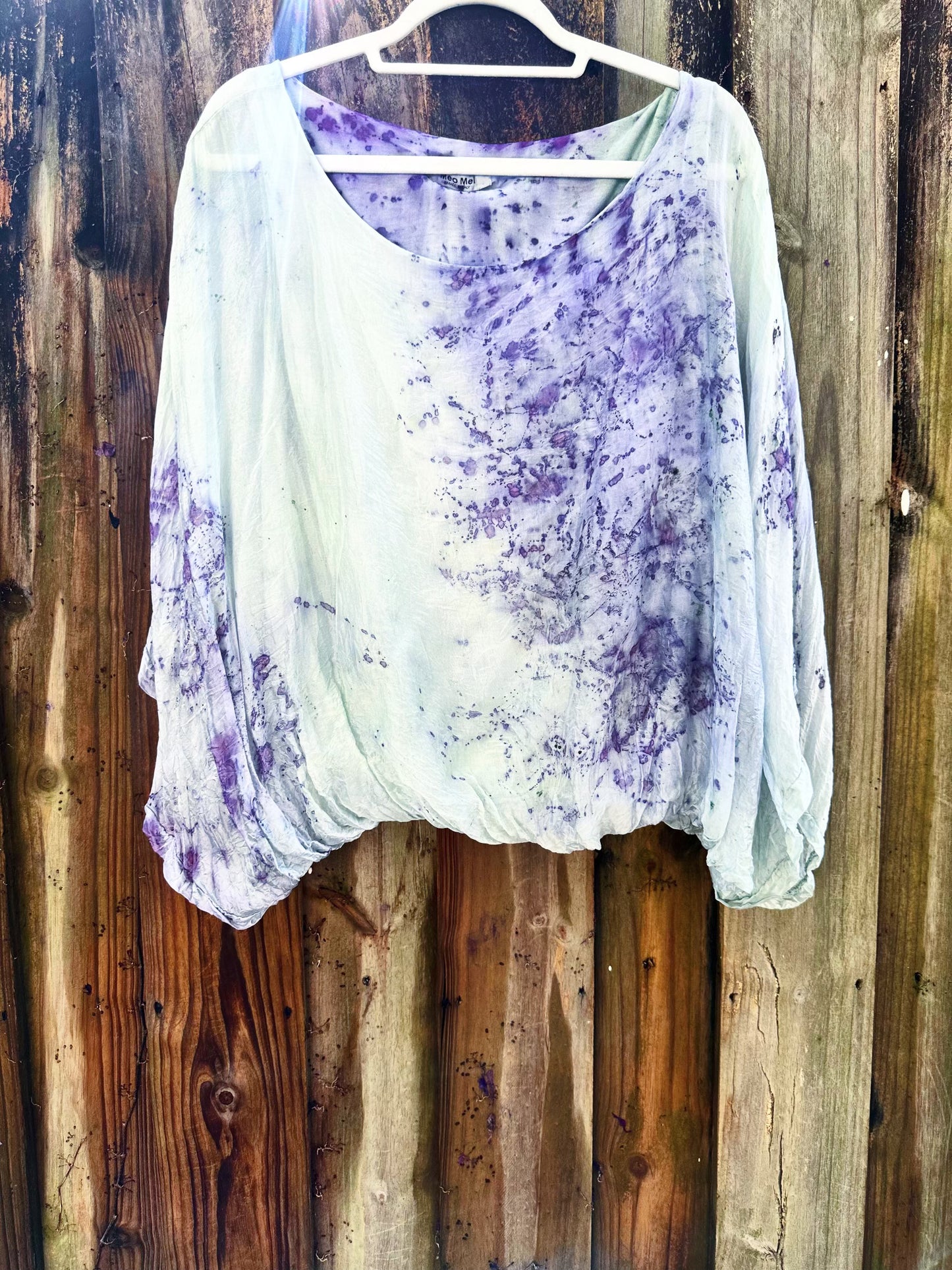 One of a Kind Watercolor Ice Dyed CAFTAN Limited Edition