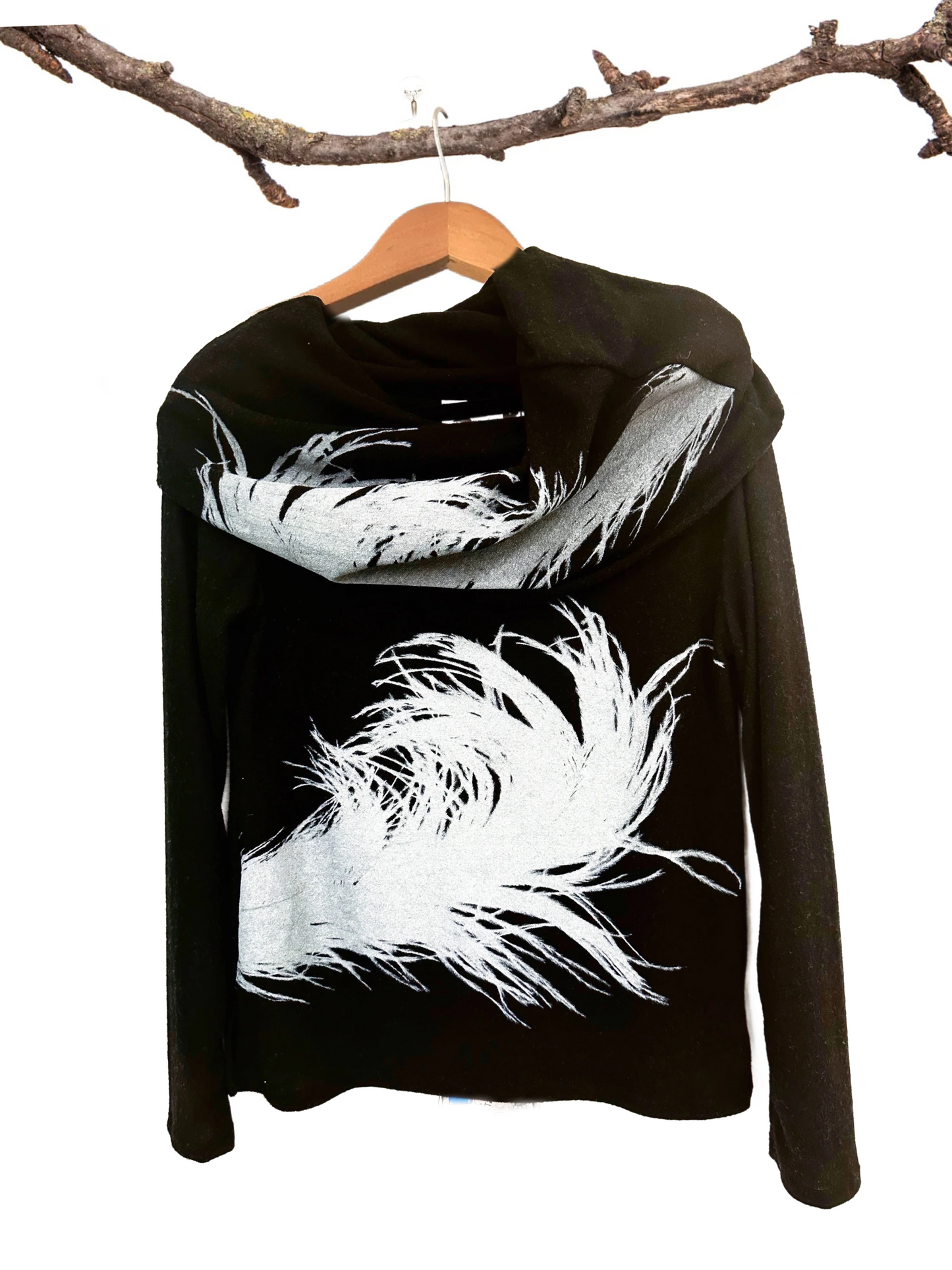Writer's Quill Cowl Neck sweater