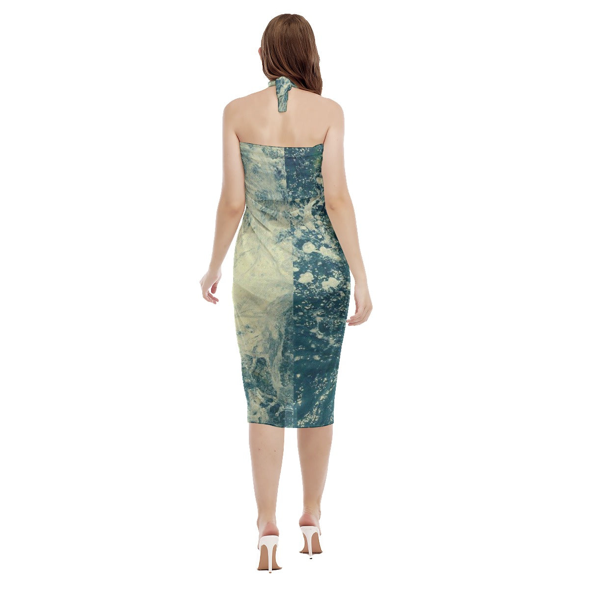 Water of Venice Wrap Dress