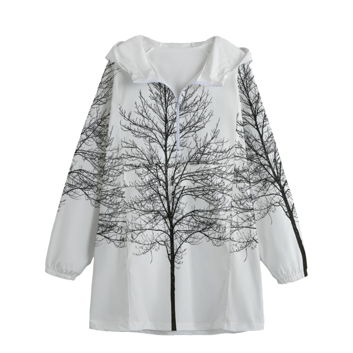 Tree Transparent Windbreaker