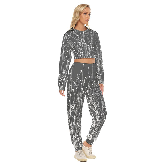 I Dream of Summer Fields Wrap around Jumper + Jogger Suit