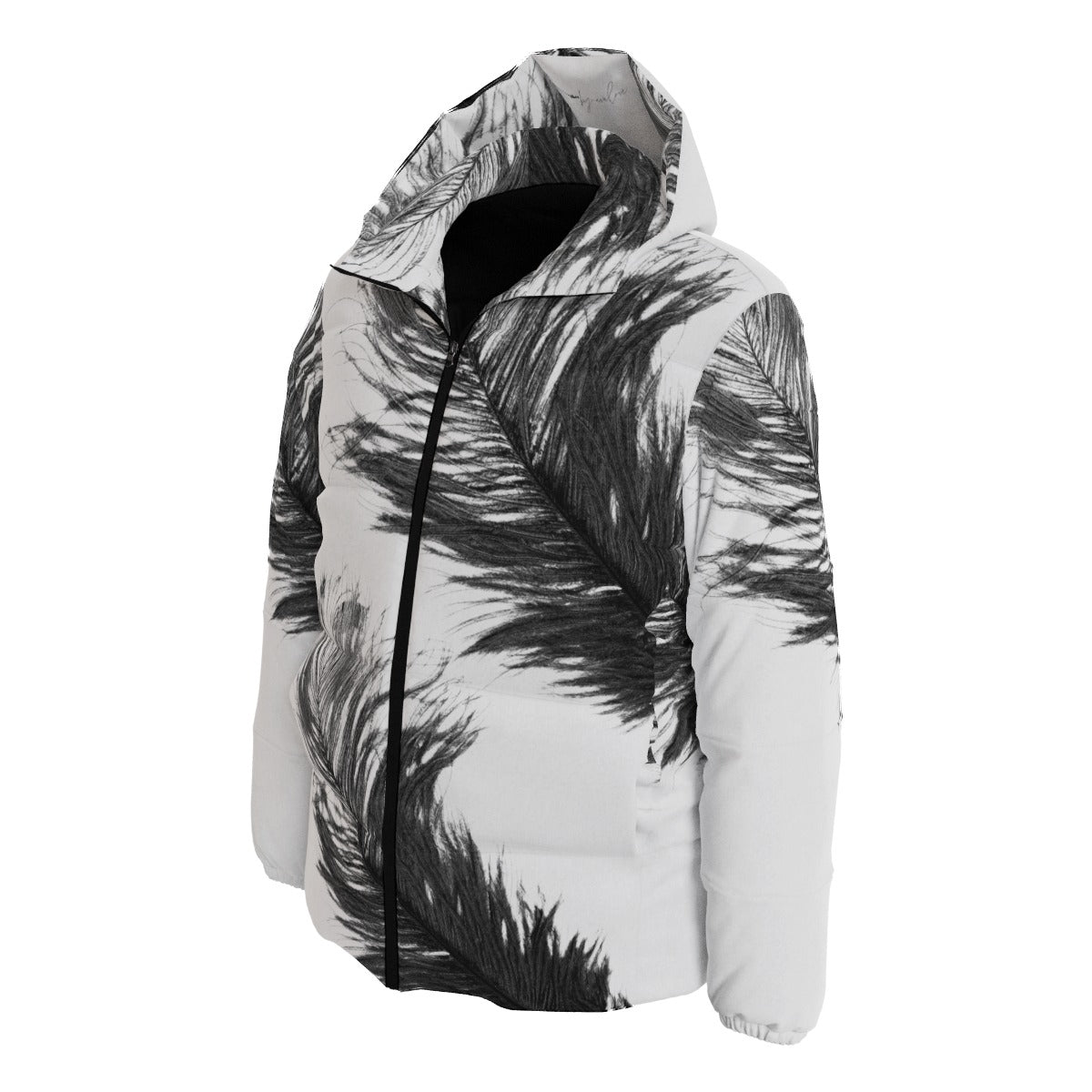 Writer's Quill Cloud Walker Down Jacket by avalove- WHITE FABRIC