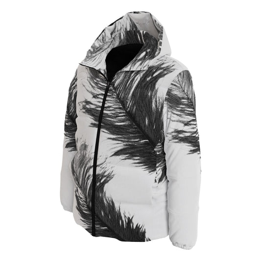 Writer's Quill Cloud Walker Down Jacket by avalove- WHITE FABRIC