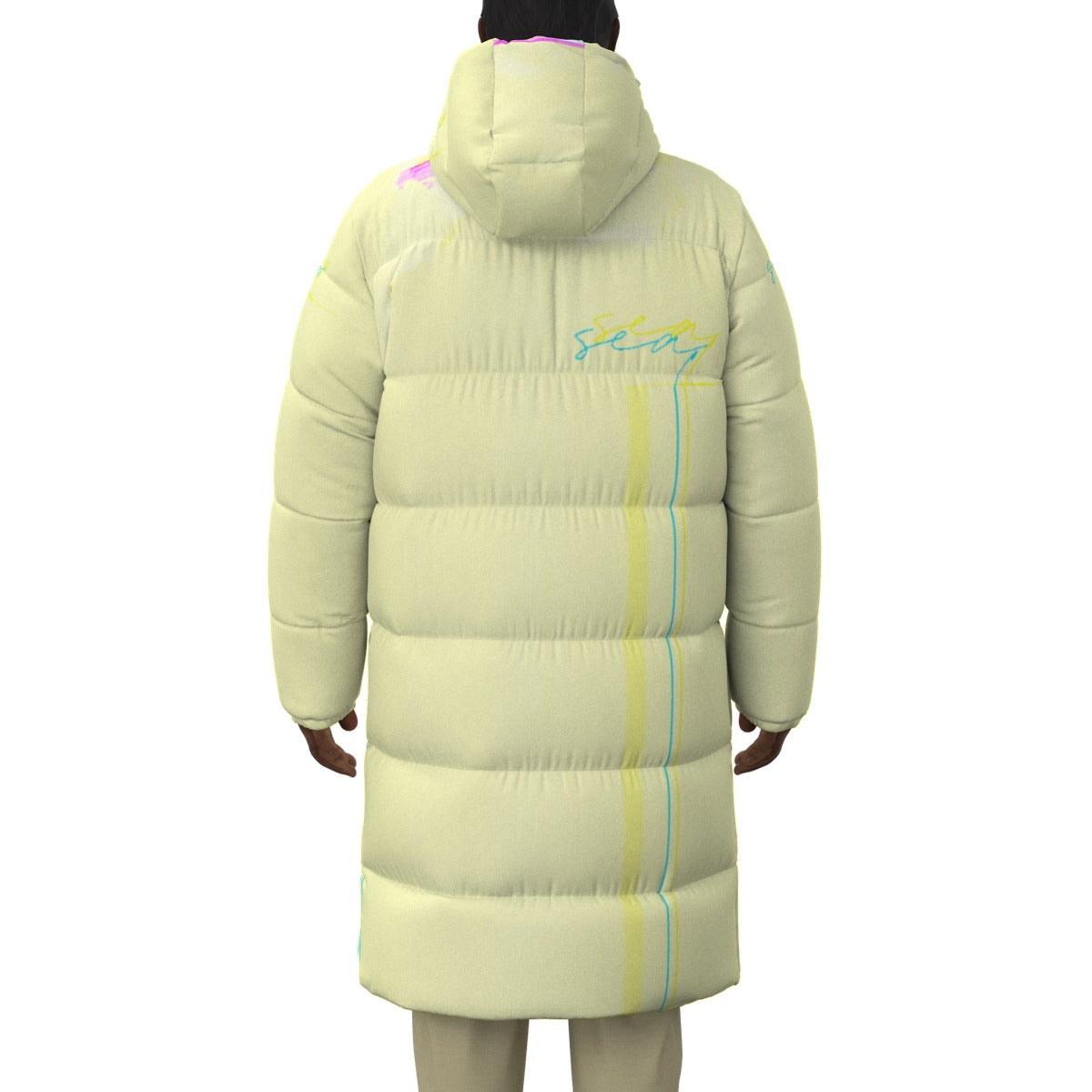 The Sea Cloud Walker Long Down Jacket by avalove