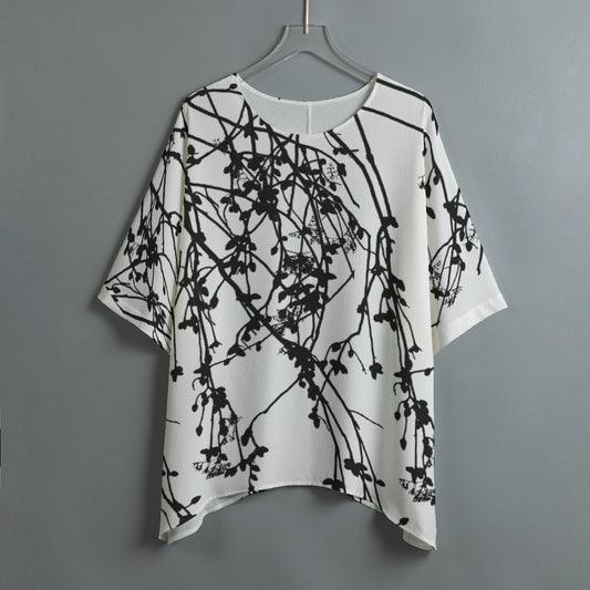Falling Flowers Half Kaftan