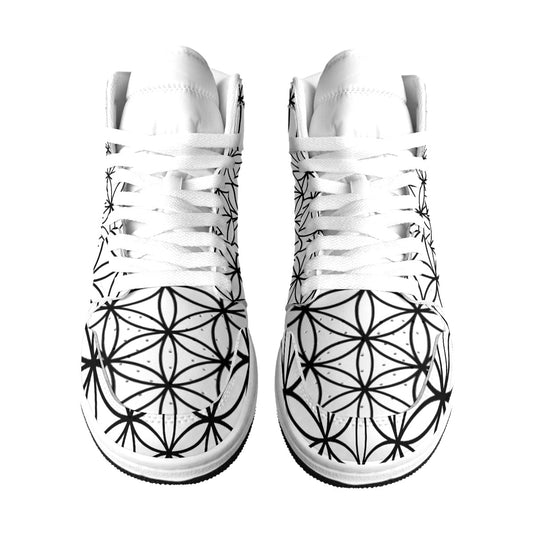 Flower of Life Vegan Hi-Top Sneaks