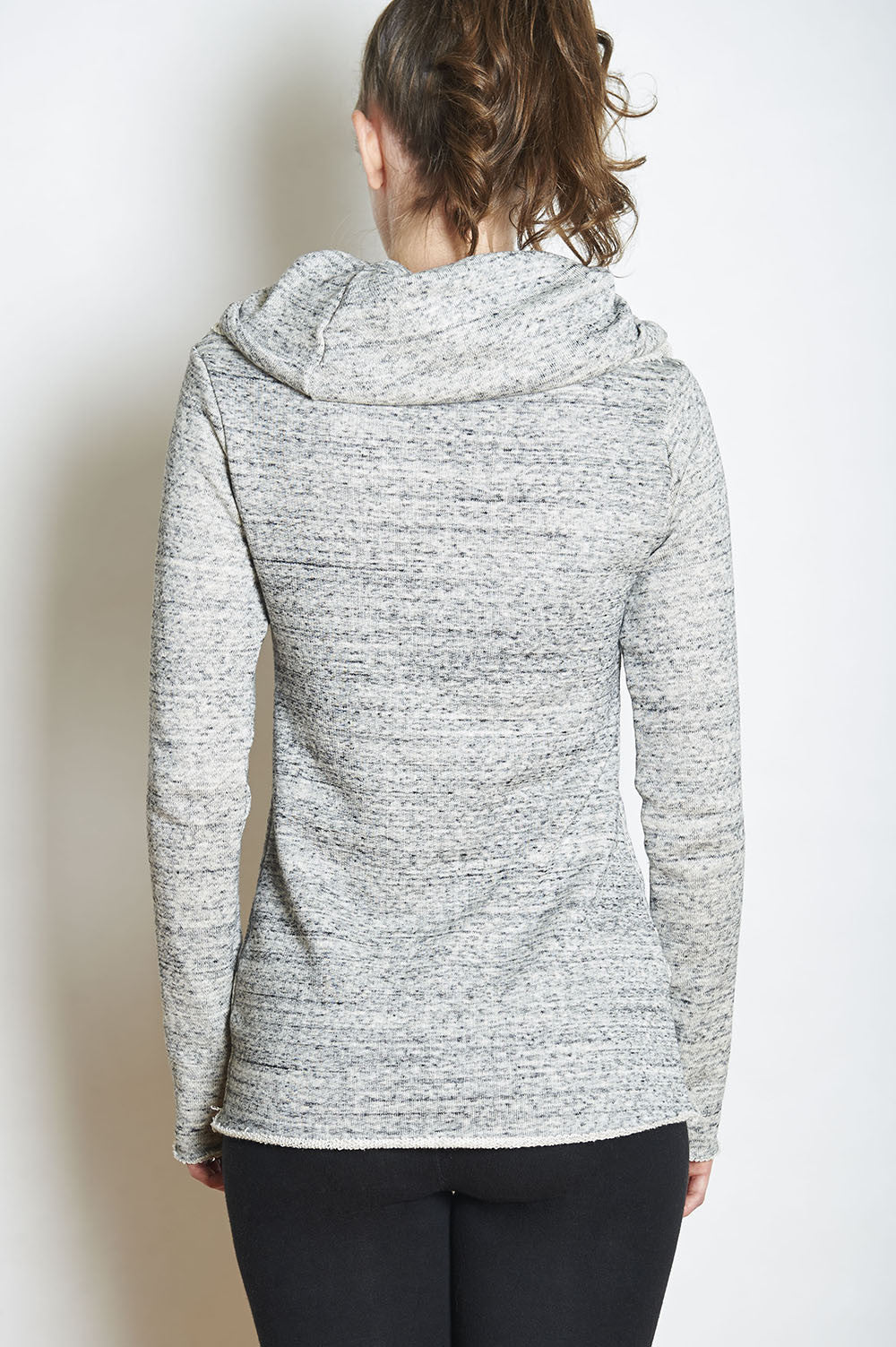 Fairytale Trees Sweatshirt Cowl Heather Grey- XS, M