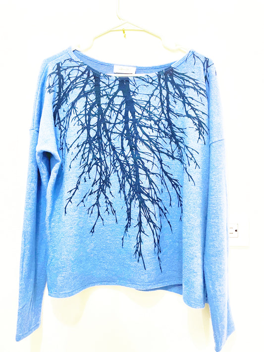 Tribe Tree fleece basic sweater ultra vegan cashmere-lux