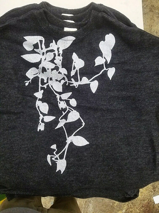 House Plant Fleece -Dark Charcoal