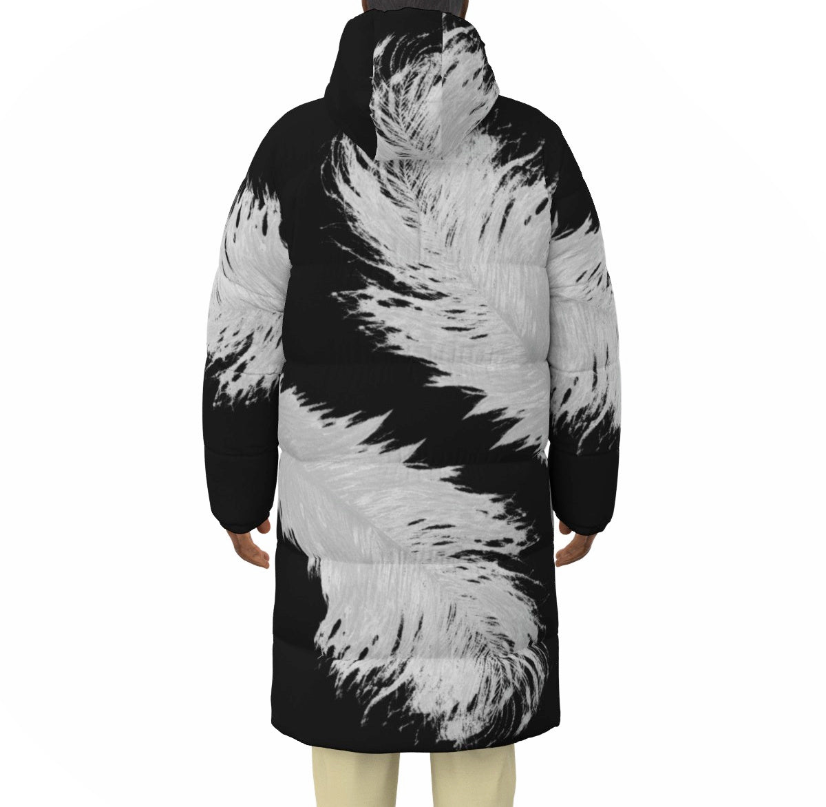 Writer's Quill Long Down Jacket