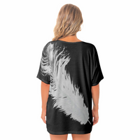 The Writing Quill Bat Wing Tee