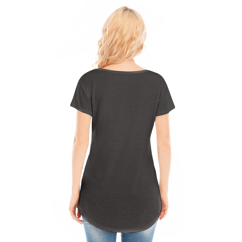 Fairytale Tree V-neck Short Sleeve T-shirt