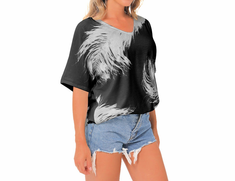 The Writing Quill Bat Wing Tee