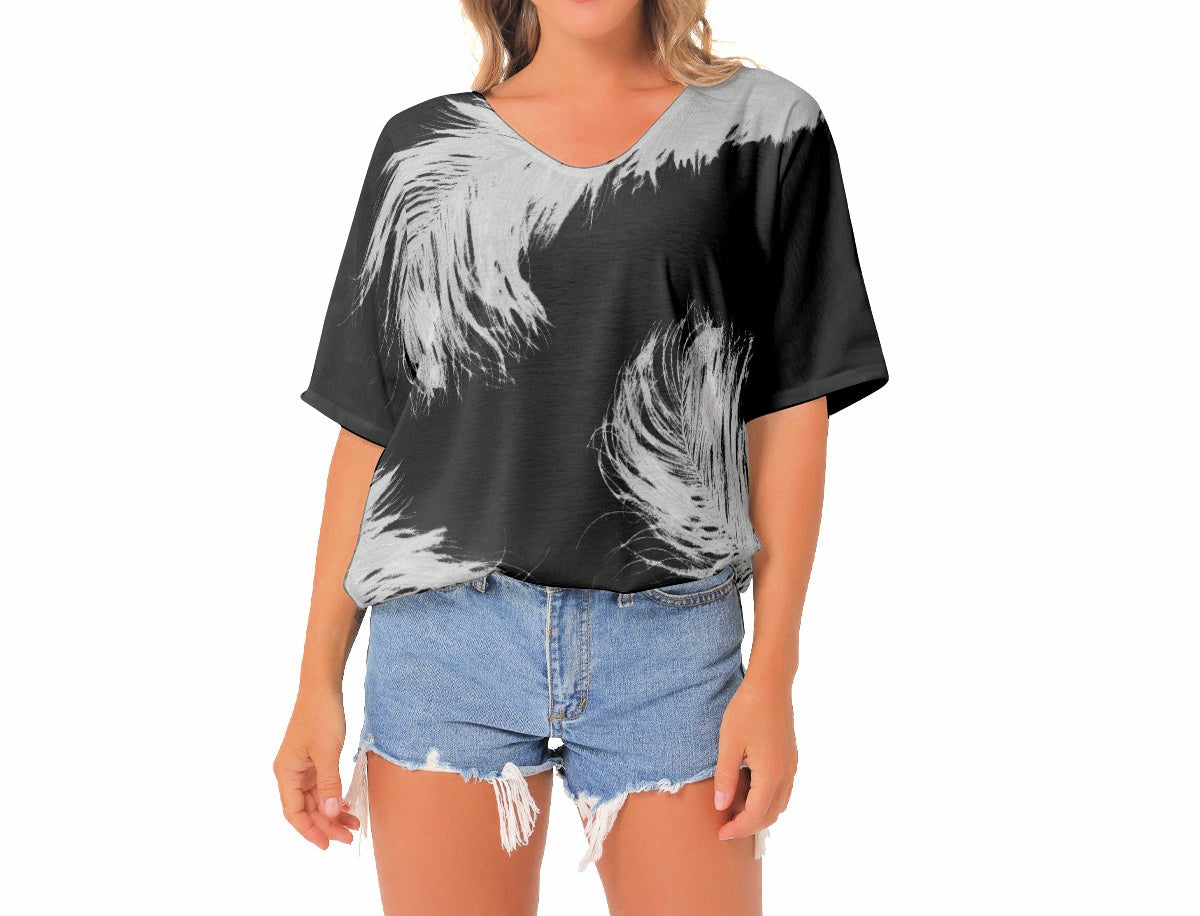 The Writing Quill Bat Wing Tee