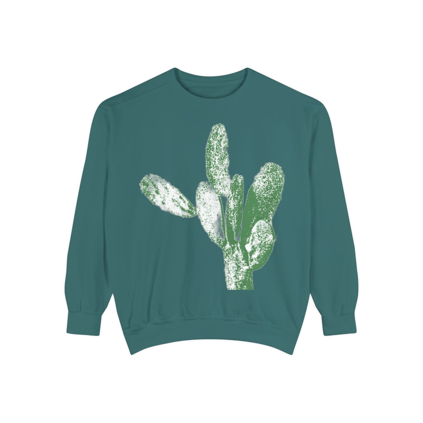 Saguaro Cactus Sweatshirt — Vintage Green Botanical Crewneck, THE STORE, by avalove