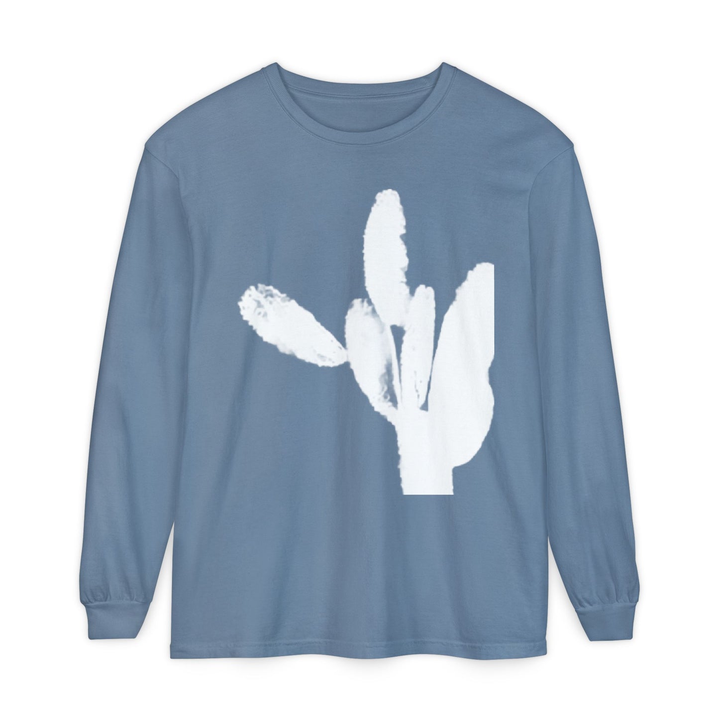 Cactus Silhouette Long Sleeve Shirt, THE STORE, by avalove